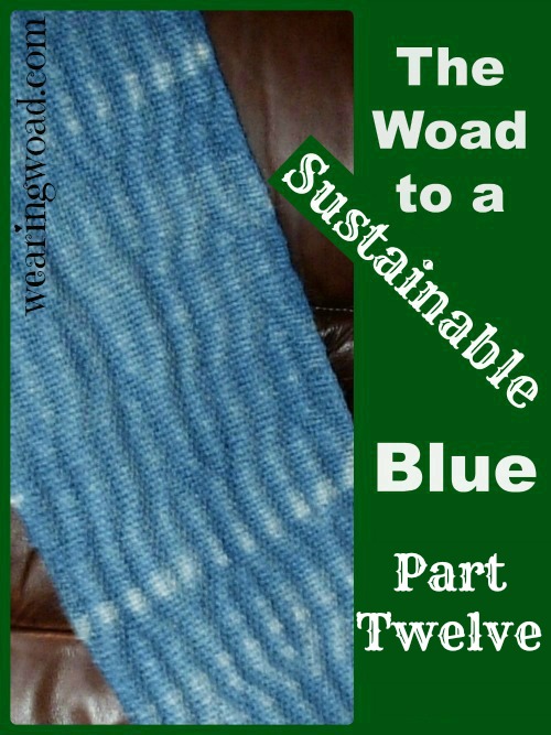 the woad to a sustainable blue part twelve